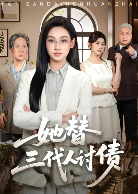 她替三代人讨债海报