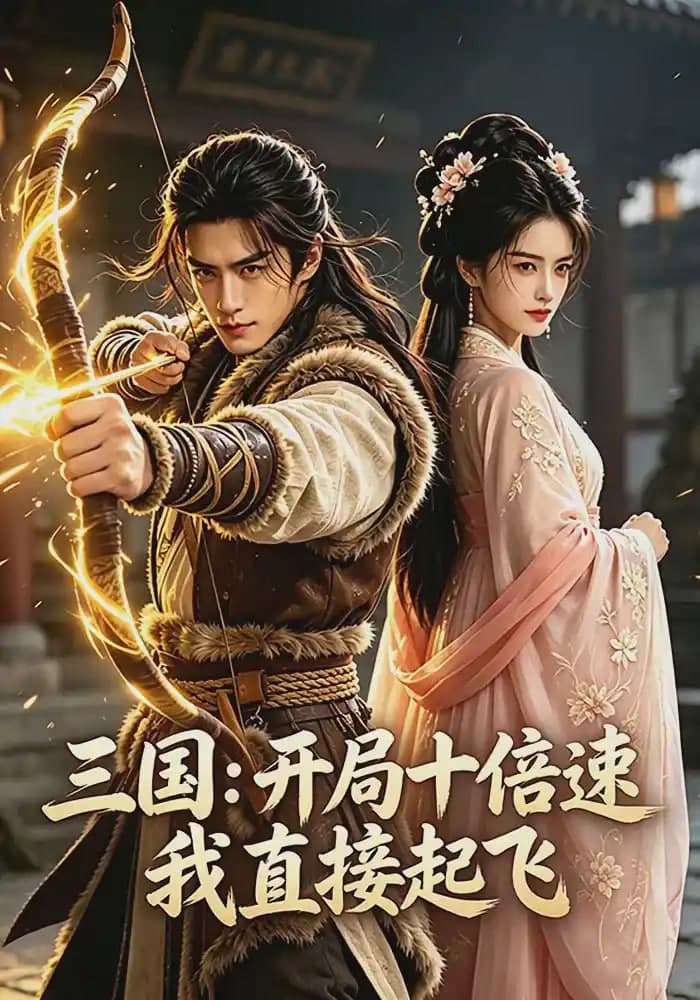 三国:开局十倍速我直接起飞海报