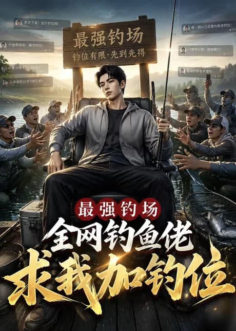 最强钓场：全网钓鱼佬求我加钓位海报
