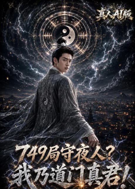 749 局守夜人？我乃道门真君！真人 AI 版海报