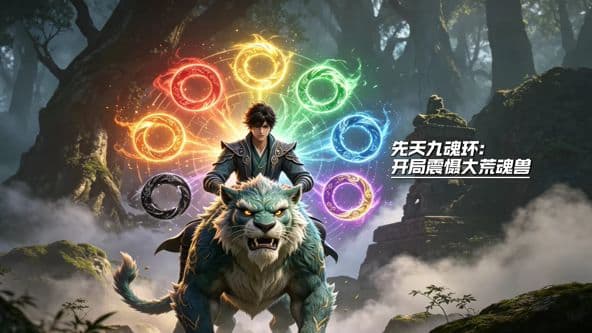 先天九魂环：开局震慑大荒魂兽海报