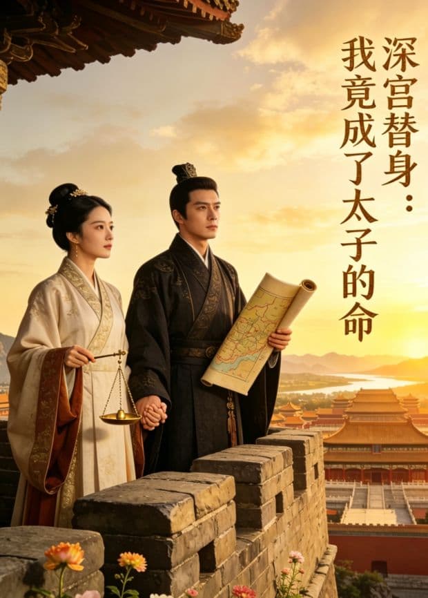 深宫替身,我竟成了太子的命（AI短剧）海报