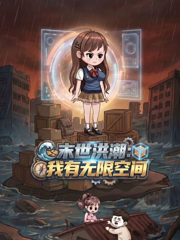末世洪潮，我有无限空间海报