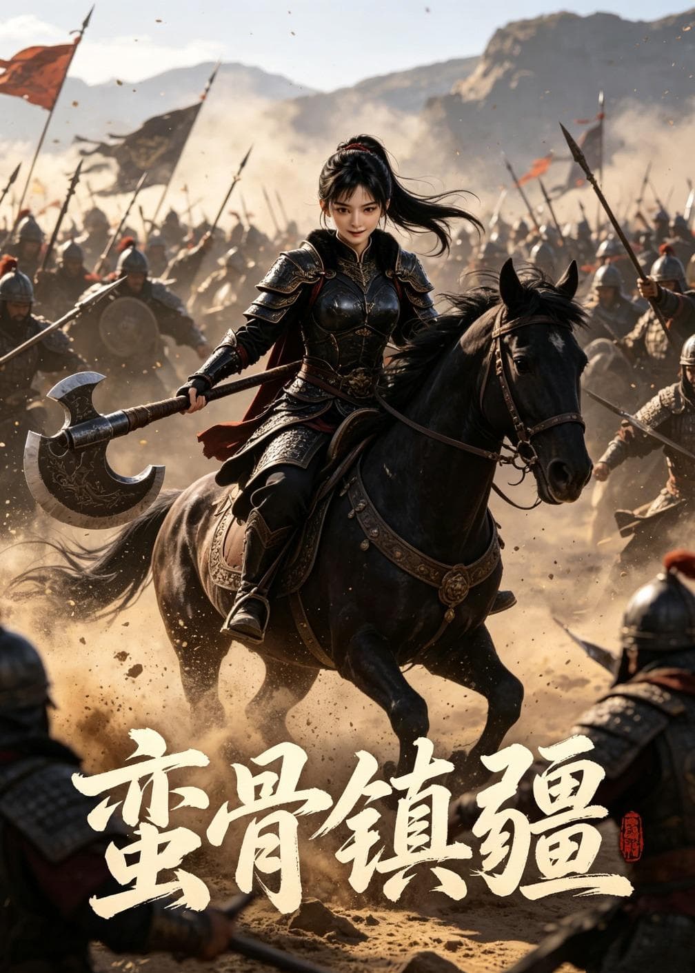 蛮骨镇疆海报