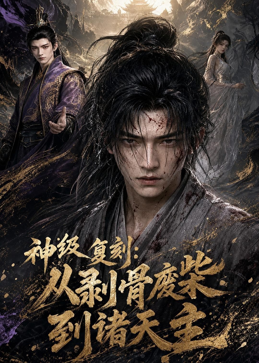 神级复刻：从剥骨废柴到诸天主海报