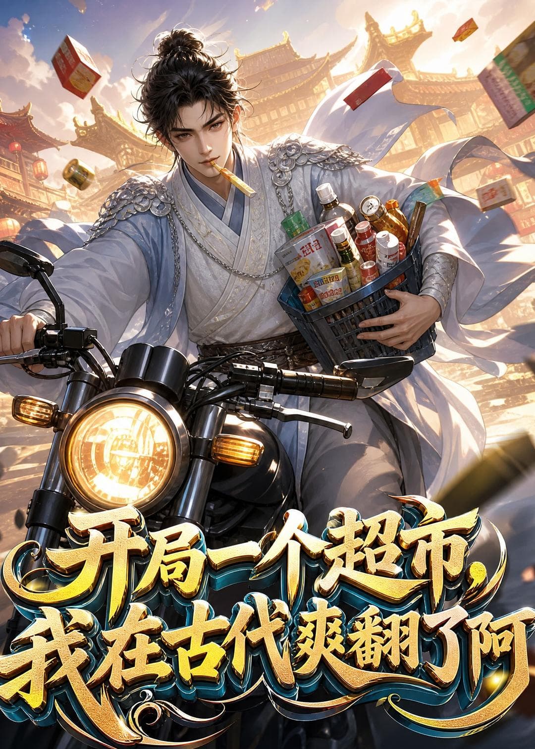 开局一个超市，我在古代爽翻了阿海报
