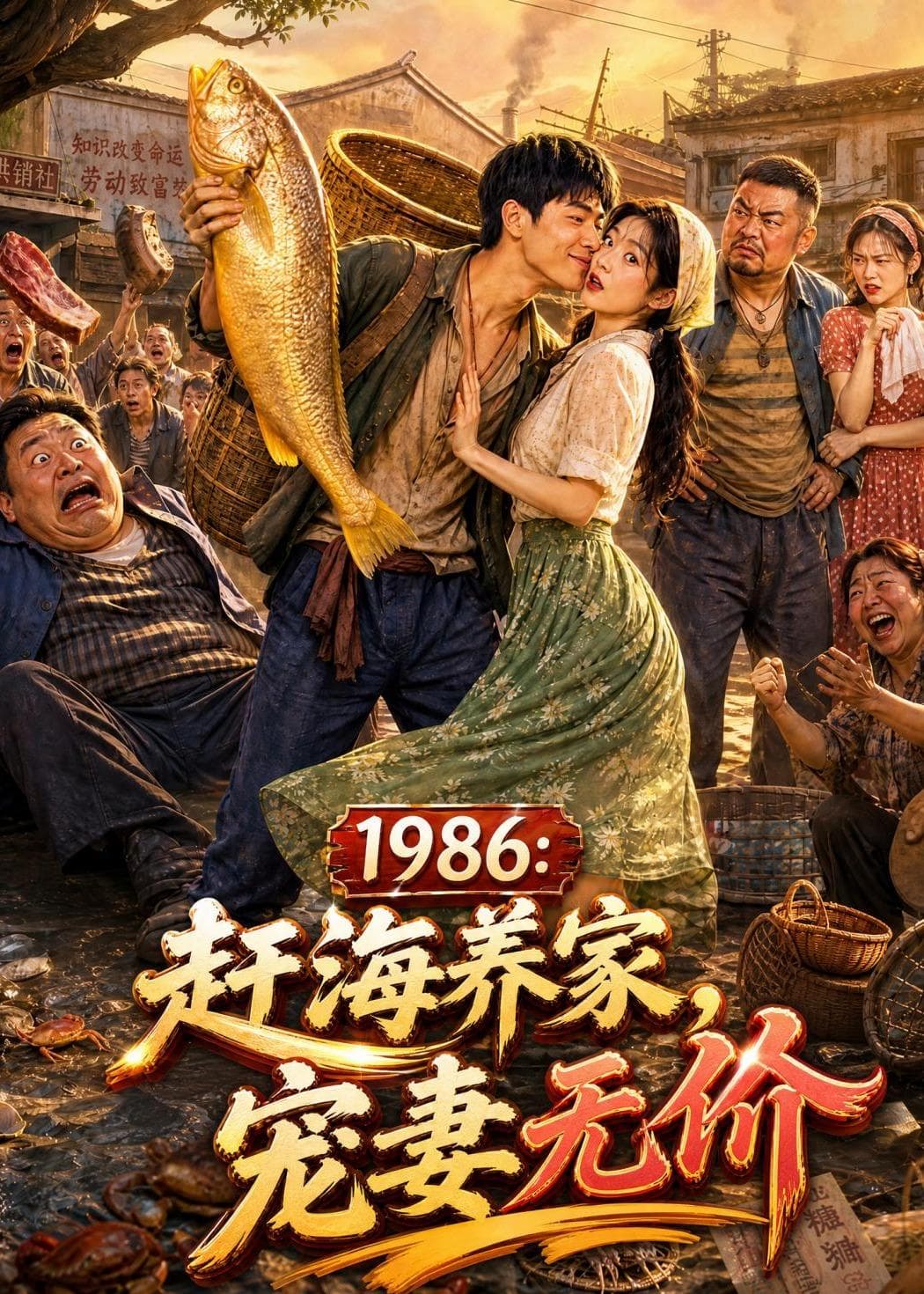1986：赶海养家，宠妻无价海报