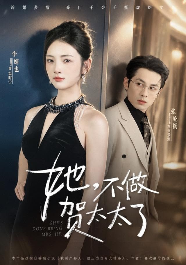 她，不做贺太太了海报