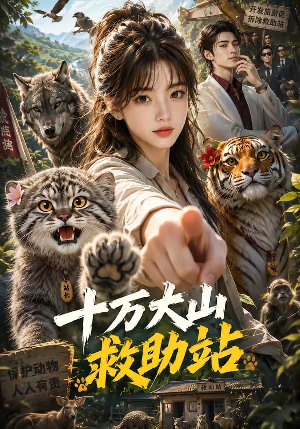 十万大山救助站海报