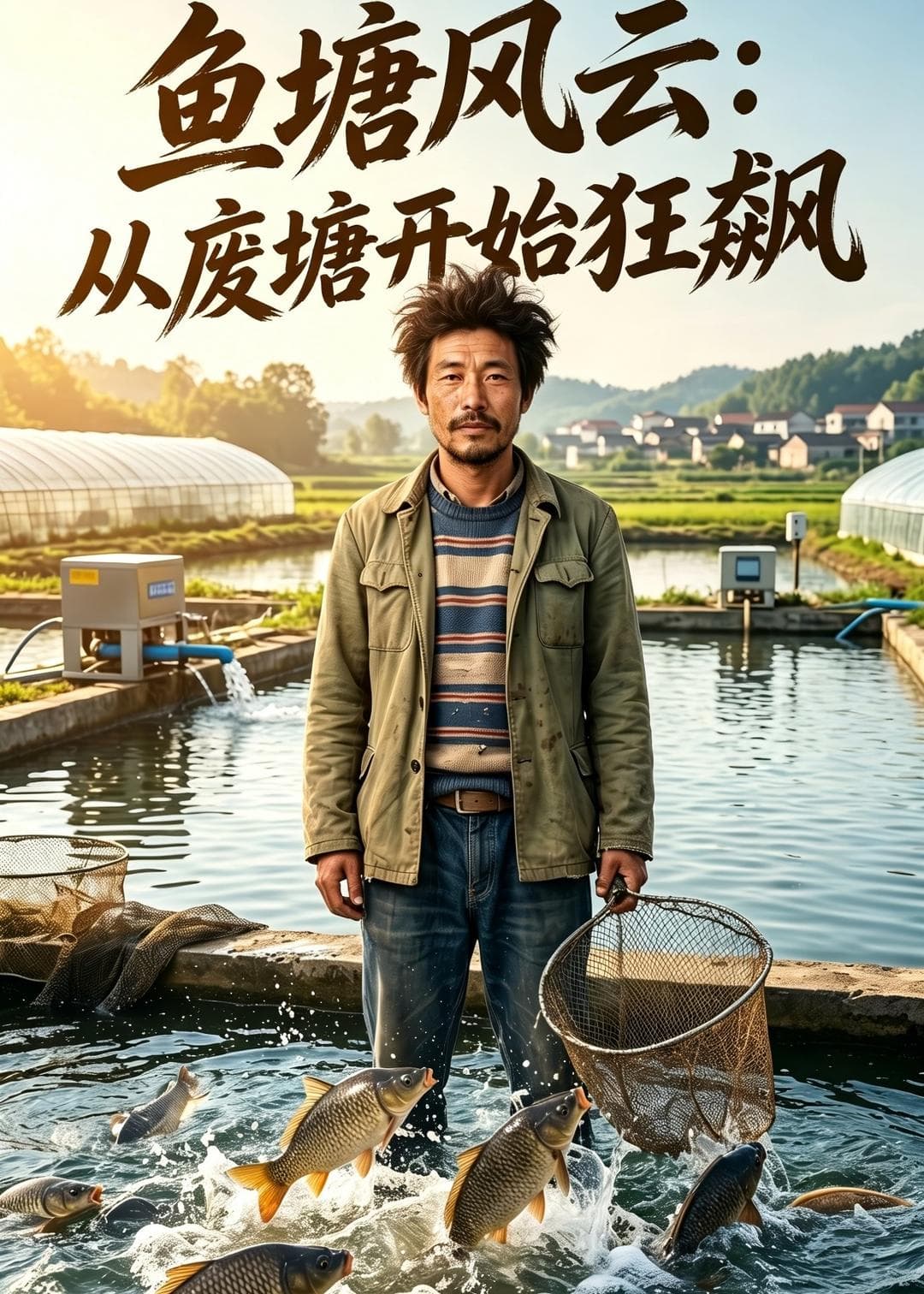 鱼塘风云：从废塘开始狂飙海报