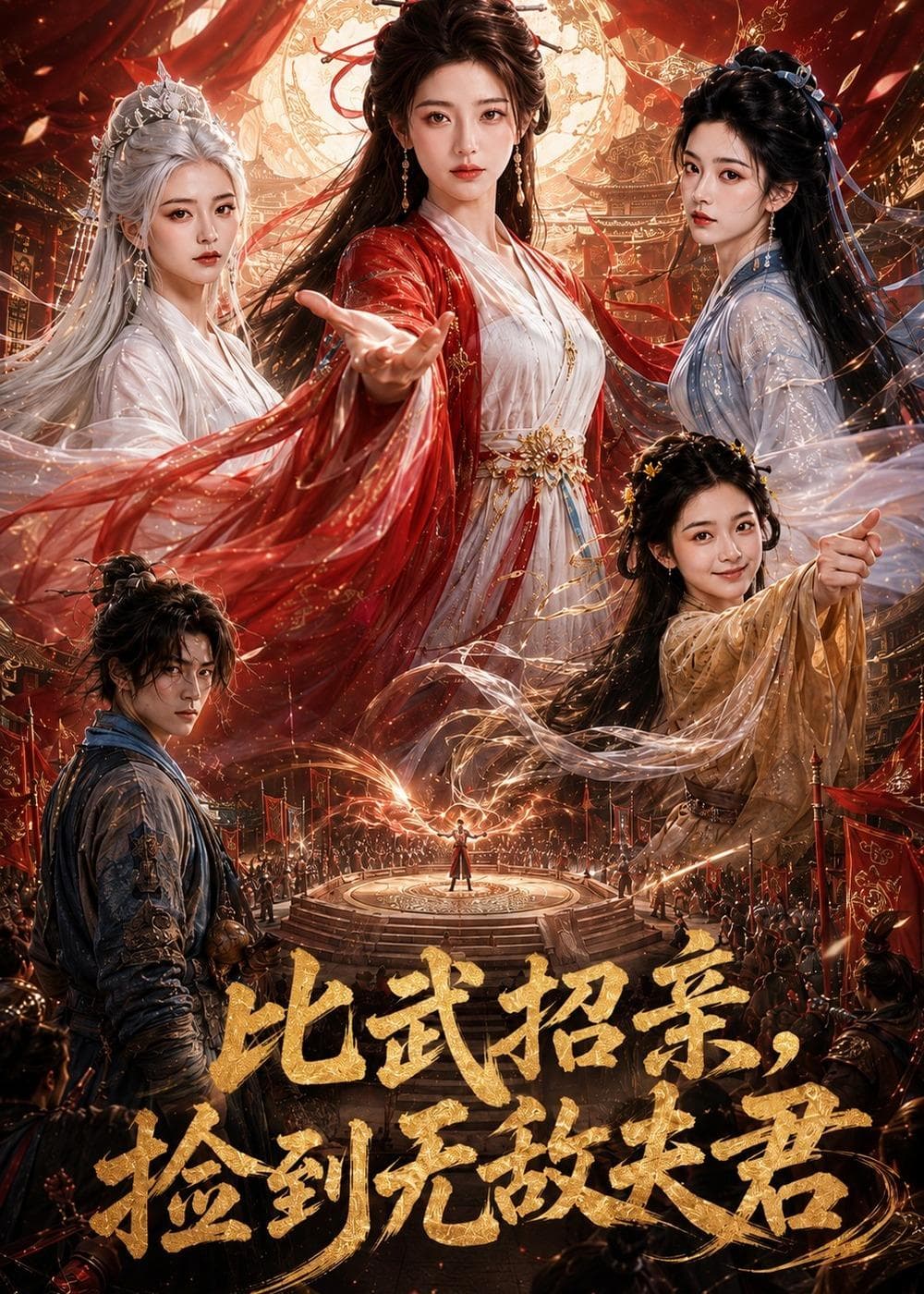 比武招亲，捡到无敌夫君海报
