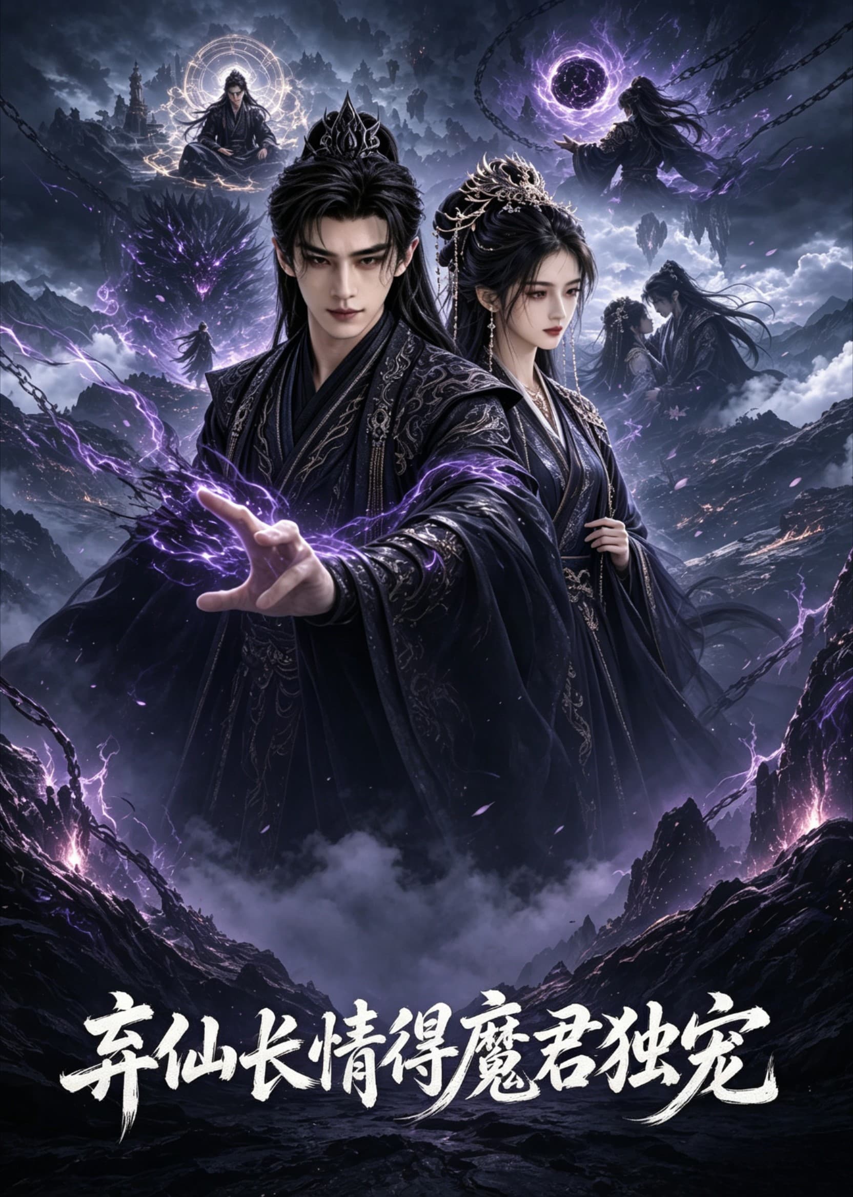 弃仙长情得魔君独宠海报