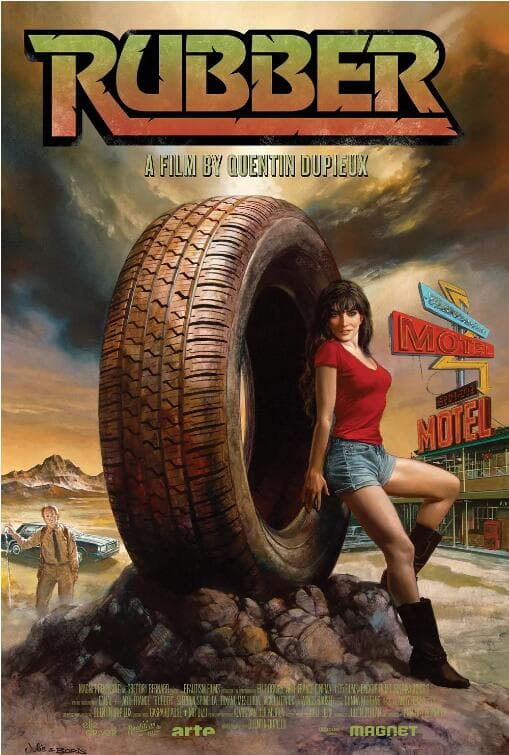 橡皮轮胎杀手海报