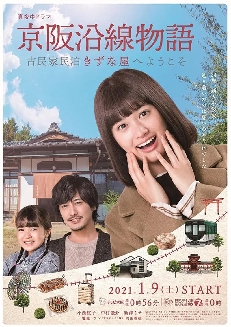 京阪沿线物语~欢迎来到古民家民宿海报