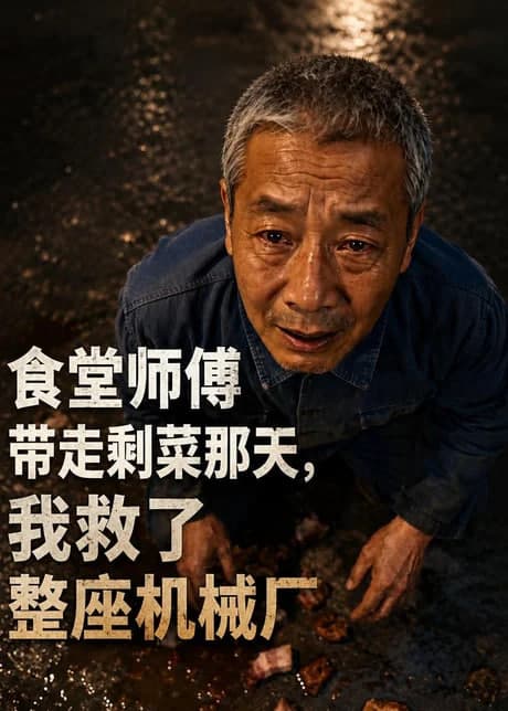 食堂师傅带走剩菜那天，我救了整座机械厂海报