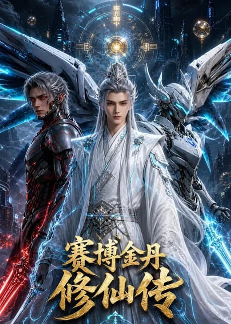 赛博金丹修仙传海报