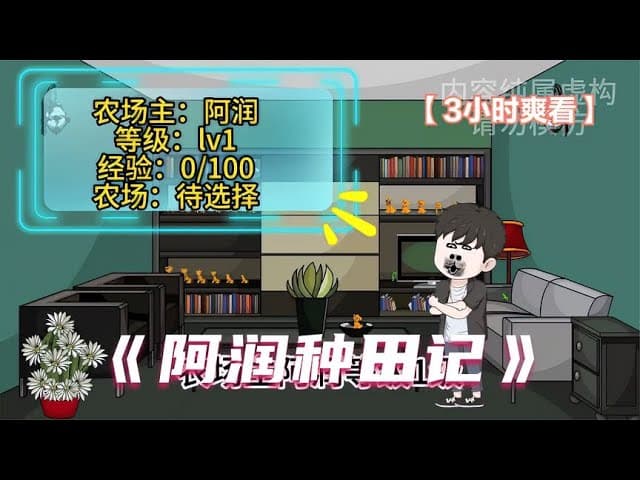 阿润种田记海报