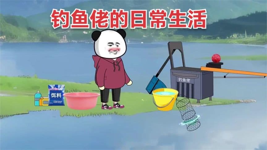 钓鱼佬的日常生活海报