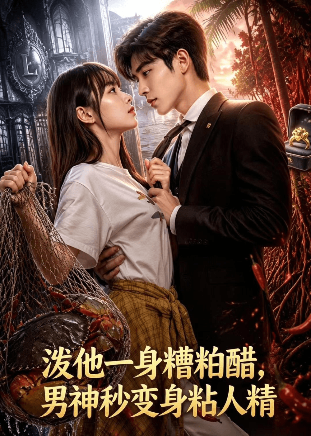 淡他一身檀柏霜，男神秒变身粘人精海报