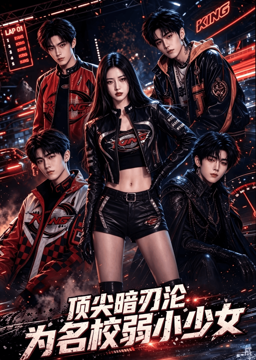 顶尖暗刃沦为名校弱小少女海报