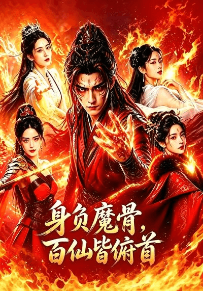 身负魔骨，百仙皆俯首海报