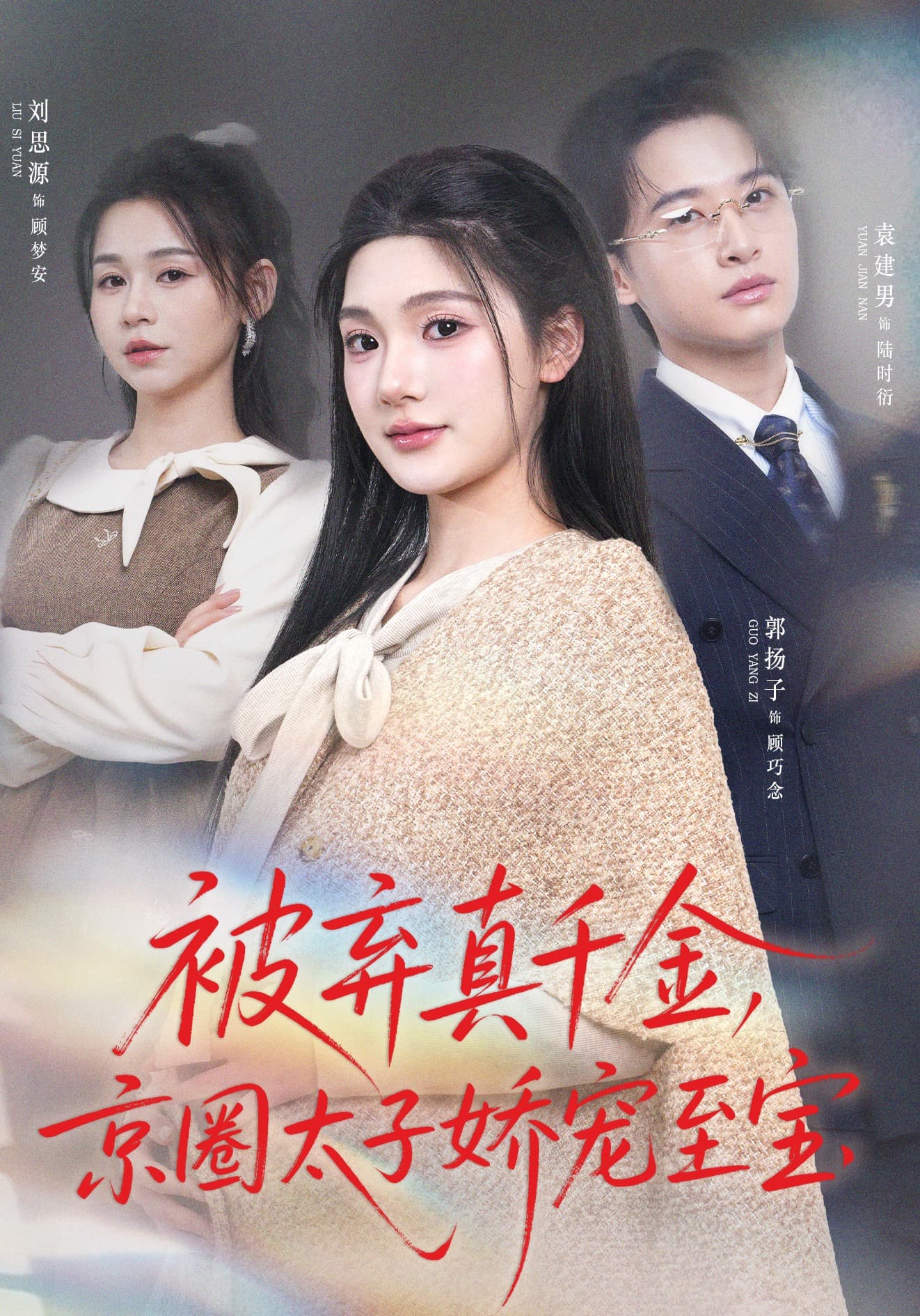 被弃真千金，京圈太子娇宠至宝海报