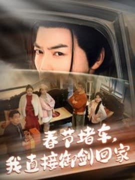 春节堵车我直接御剑飞行回家海报