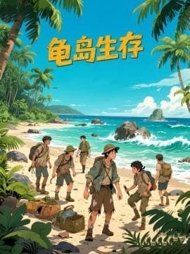 龟岛生存海报