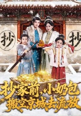 抄家前，小奶包搬空京城去流放海报