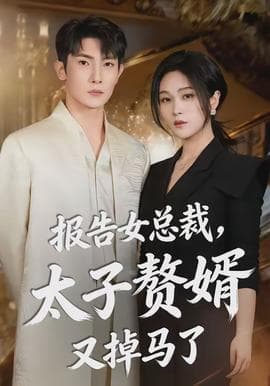 报告女总裁，太子赘婿又掉马了海报