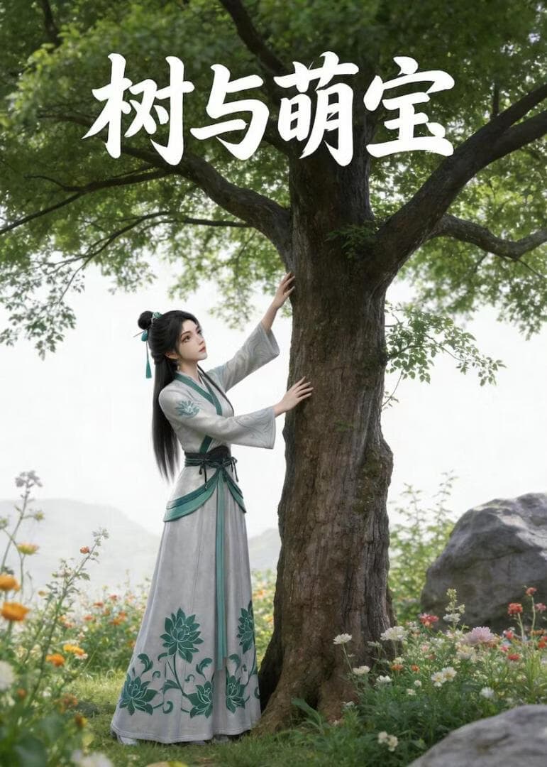 树与萌宝海报