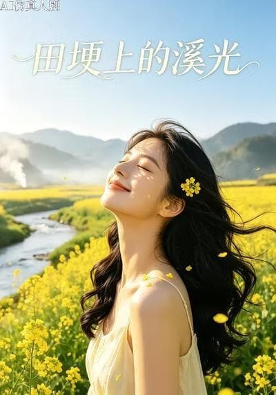 田埂上的溪光海报