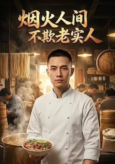 烟火人间，不欺老实人海报