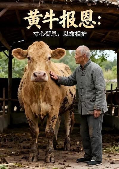 黄牛报恩海报