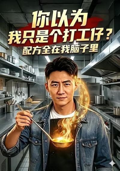 你以为我只是个打工仔？配方全在我脑子里海报