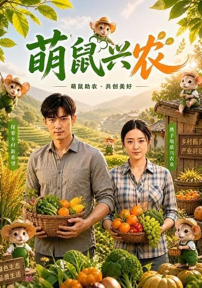 萌鼠兴农海报