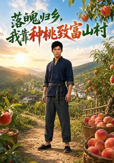 落魄归乡，我靠种桃致富山村海报