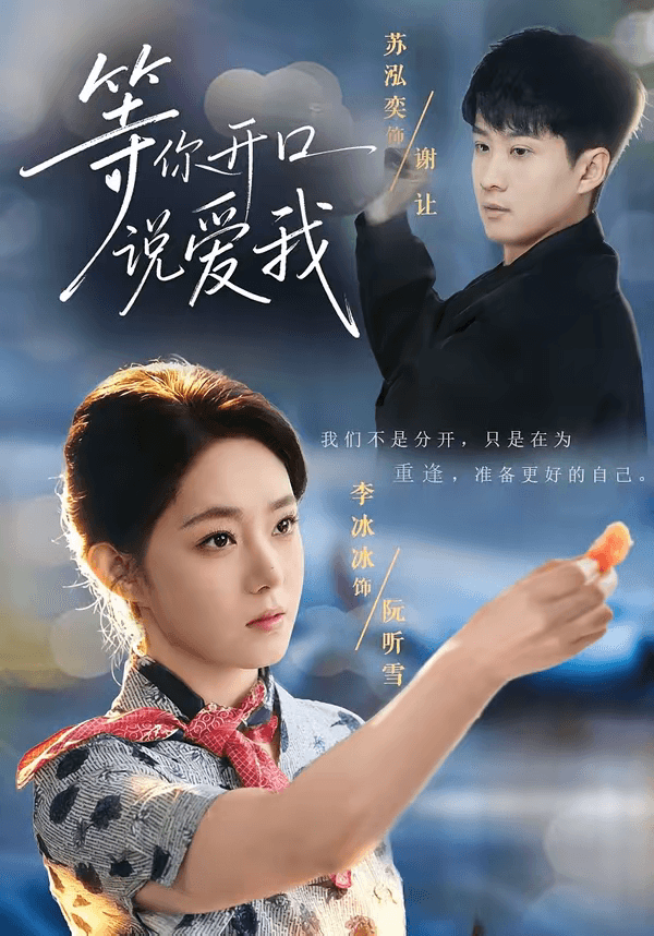等你开口说爱我海报