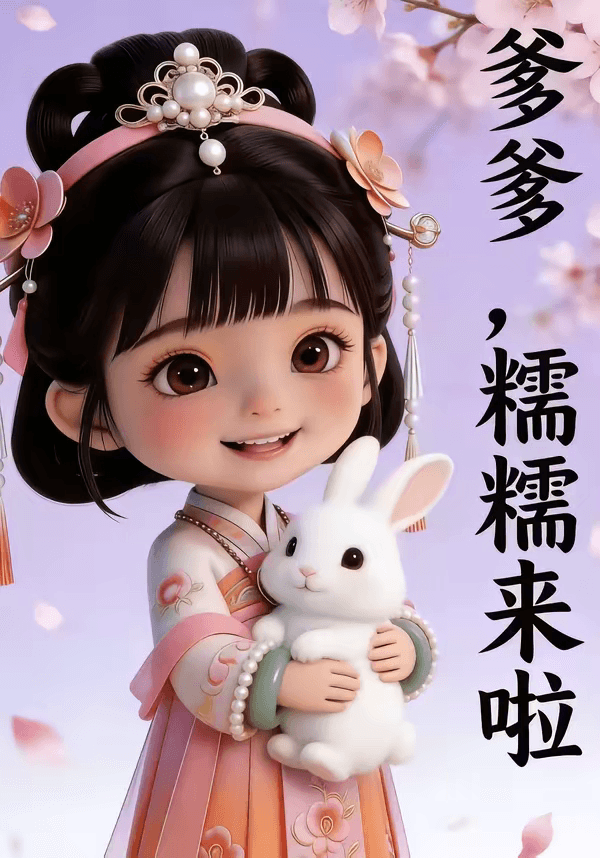爹爹，糯糯来啦海报