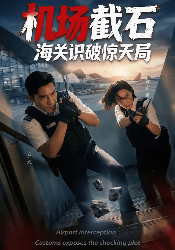 机场截石，海关识破惊天局海报
