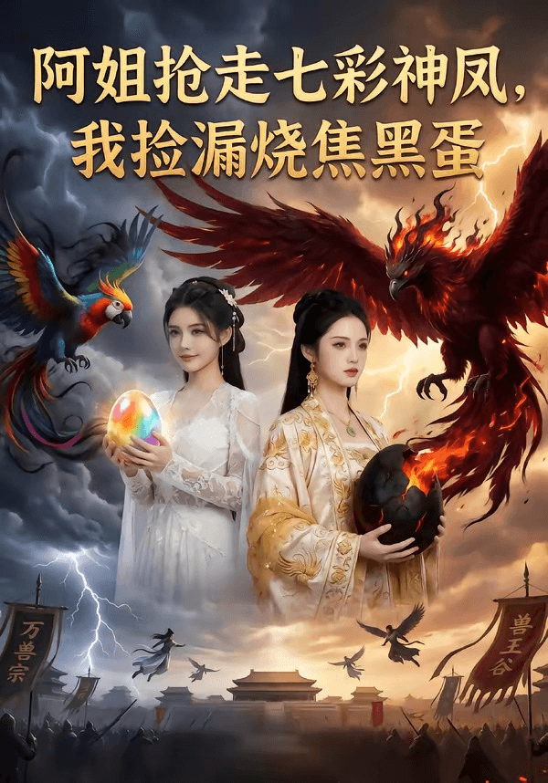 阿姐抢走七彩神凤，我捡漏烧焦黑蛋海报