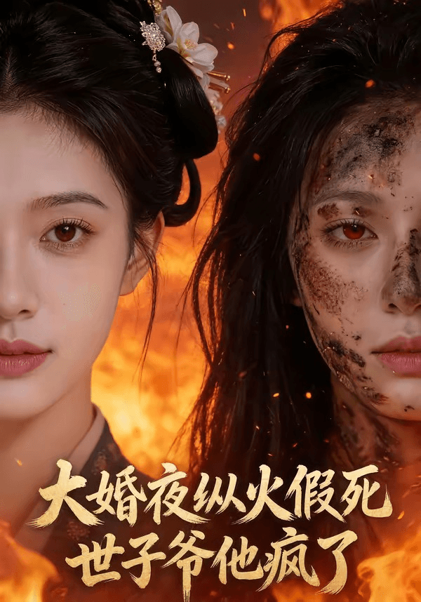 大婚夜纵火假死，世子爷他疯了海报
