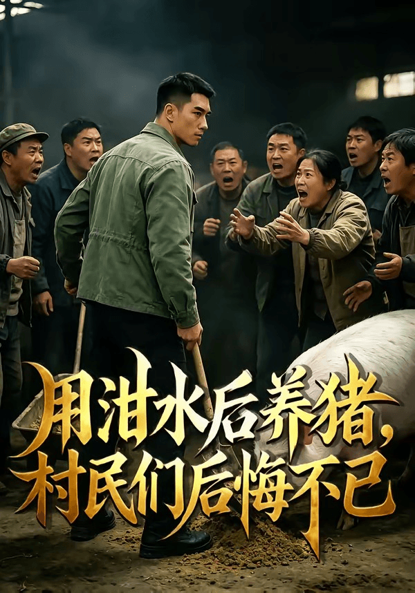 用泔水后养猪，村民们后悔不已海报