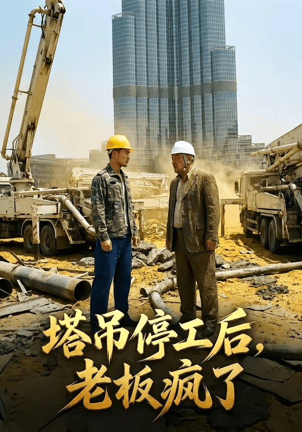 塔吊停工后老板疯了海报