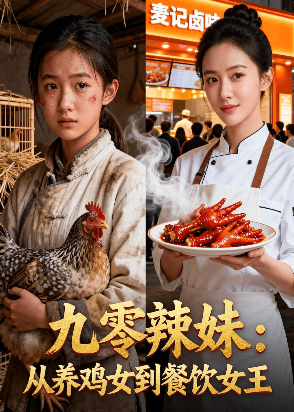 九零辣妹，从养鸡女到餐饮女王海报