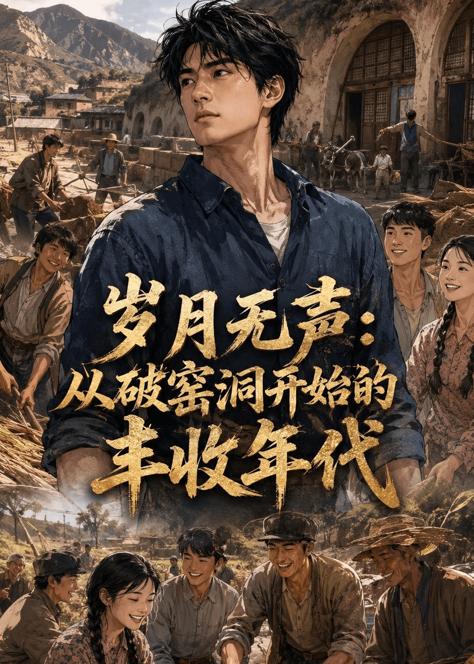 岁月无声：从破窑洞开始的丰收年代海报