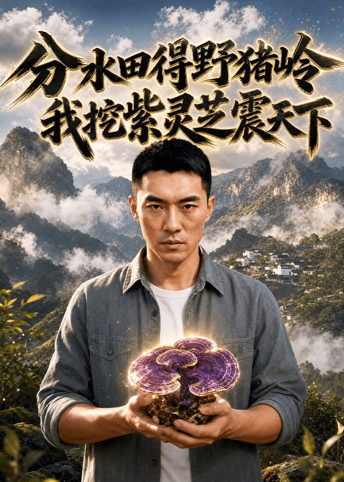 分水田得野猪岭，我挖紫灵芝震天下海报