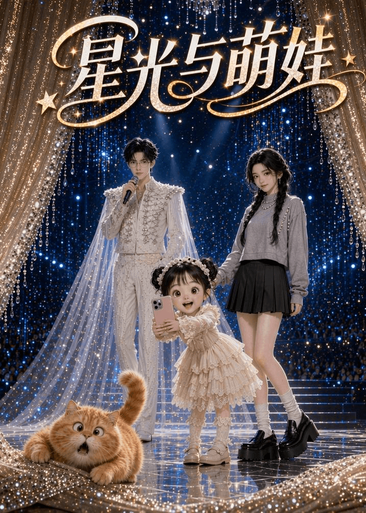 星光与萌娃海报