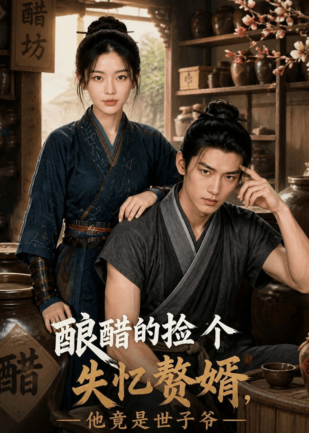 酿醋的捡个失忆赘婿，他竟是世子爷海报