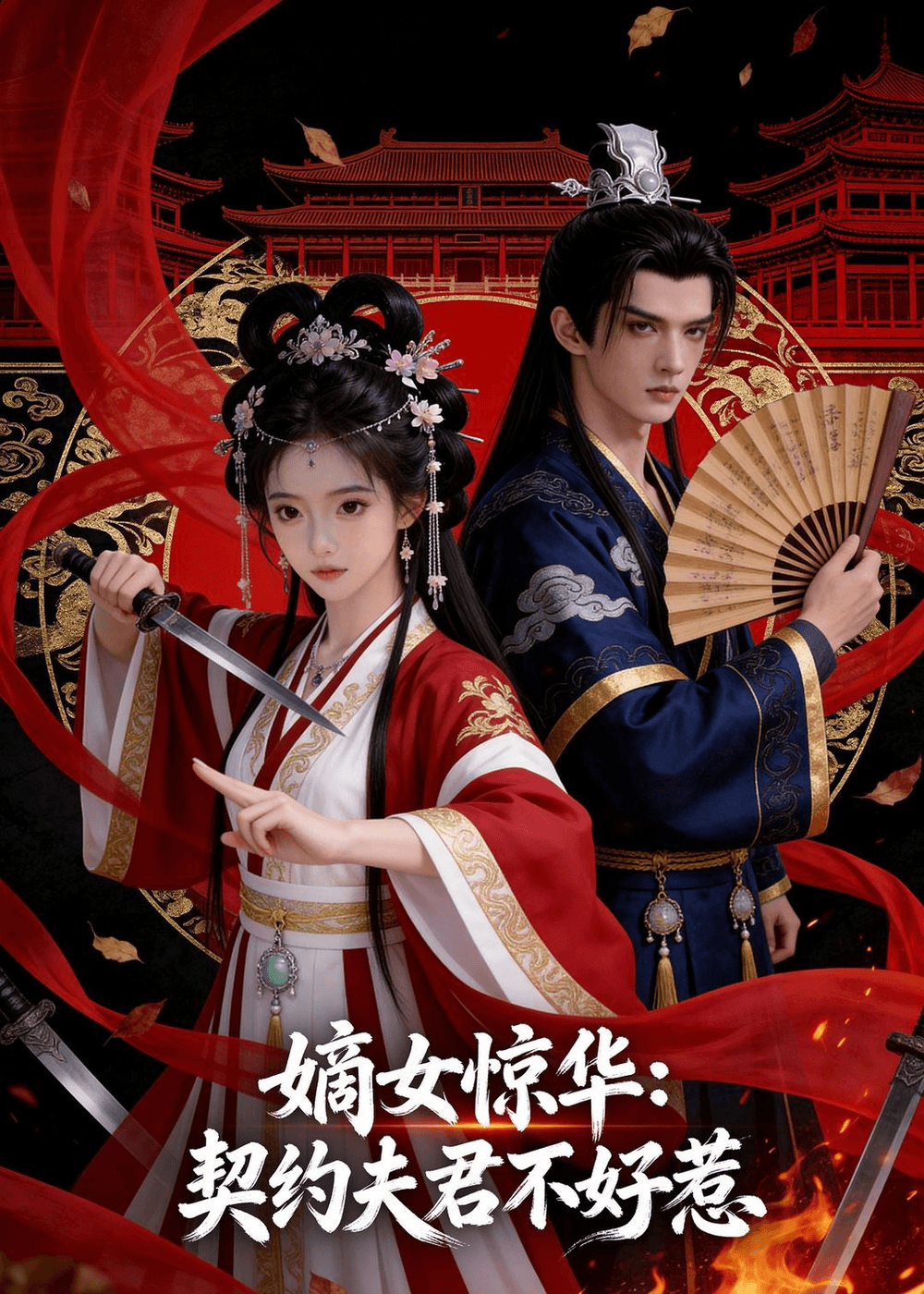 嫡女惊华：契约夫君不好惹海报